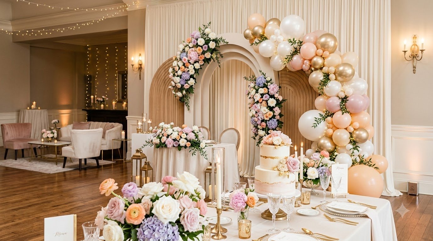 King Decore celebration setup